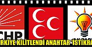 Türkiye kilitlendi anahtar ‘istikrar’